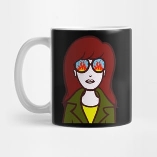 Daria on Fire Mug